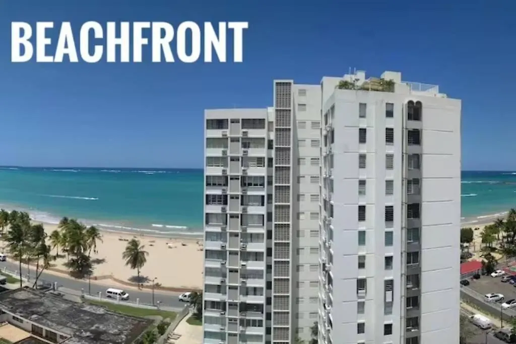 Apartmán Esperanza Beach 2Bdr 2B Oceanfront Pool Parking San Juan