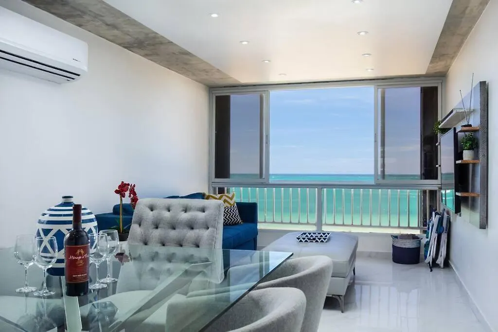 Apartmán Esperanza Beach 2Bdr 2B Oceanfront Pool Parking San Juan